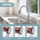 Pull Down Kitchen Faucet Head Replacement with 9 Adapter Kit