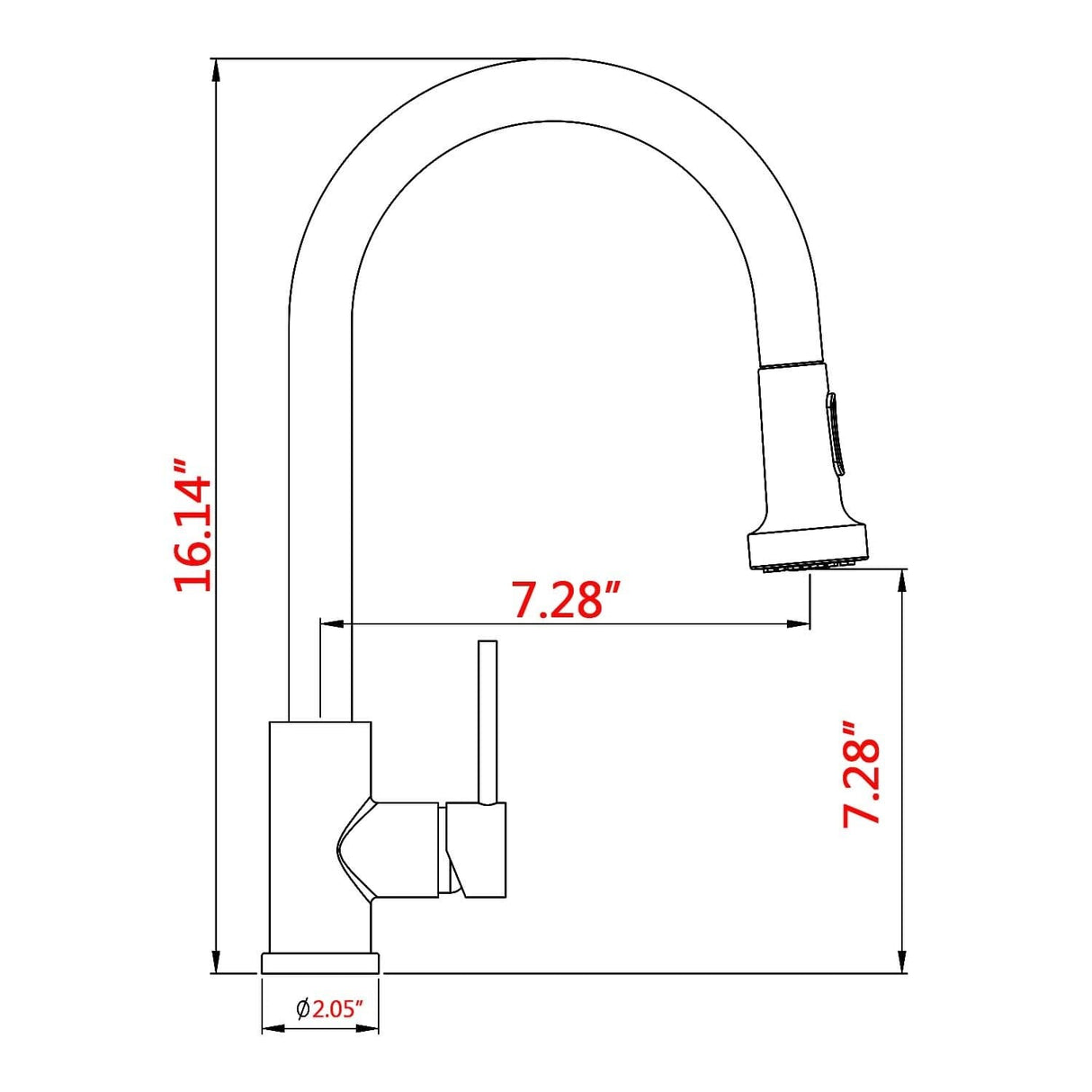 Pull Down Kitchen Faucet With Soap Dispenser Single Handle Kitchen Sink Faucet One Hole Stainless Steel Modern Basin Mixer Taps