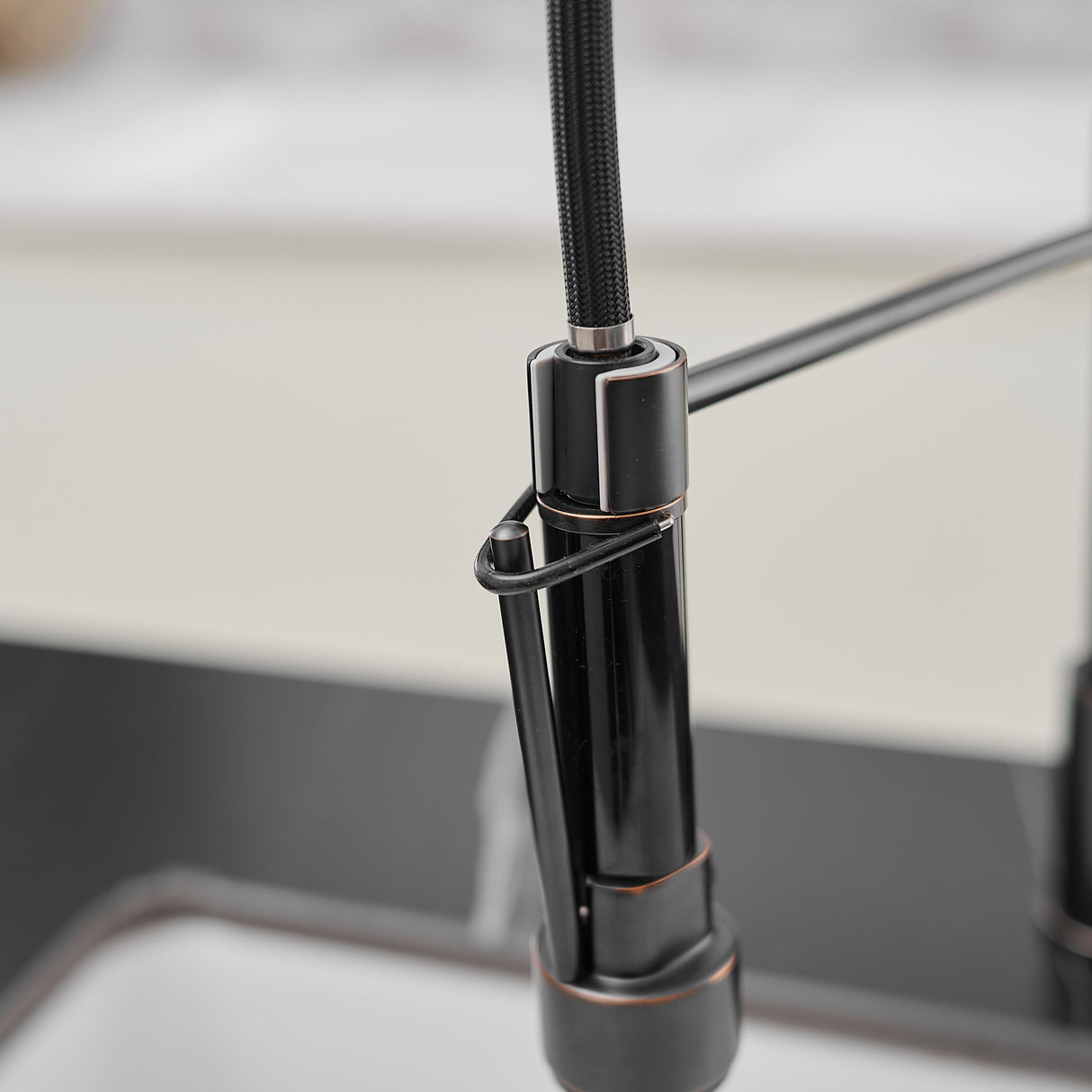 Pull Down Kitchen Faucet with Sprayer