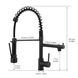 Pull Down Kitchen Faucet with Sprayer