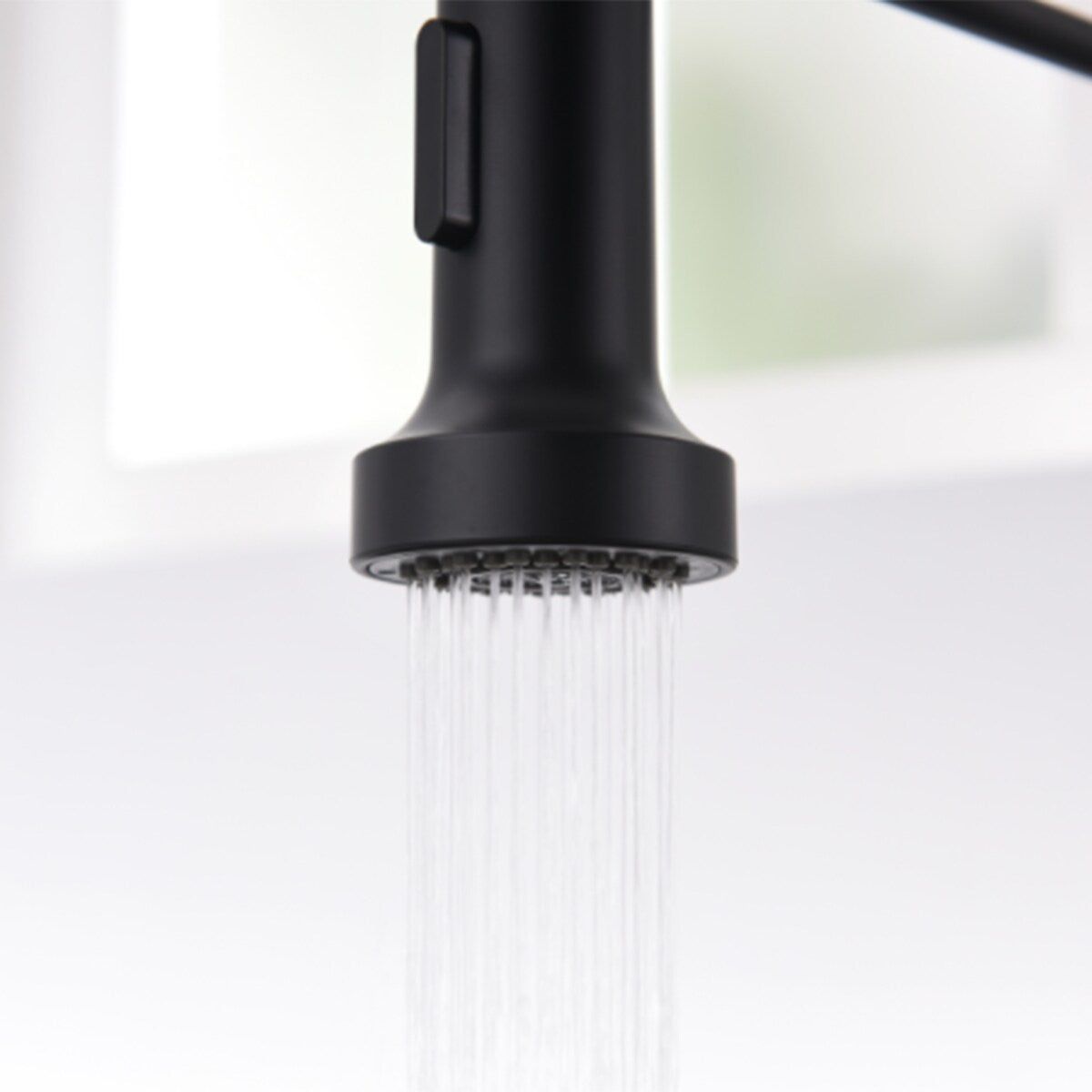Pull Down Spray Swivel Kitchen Faucet w/LED 2 Spout