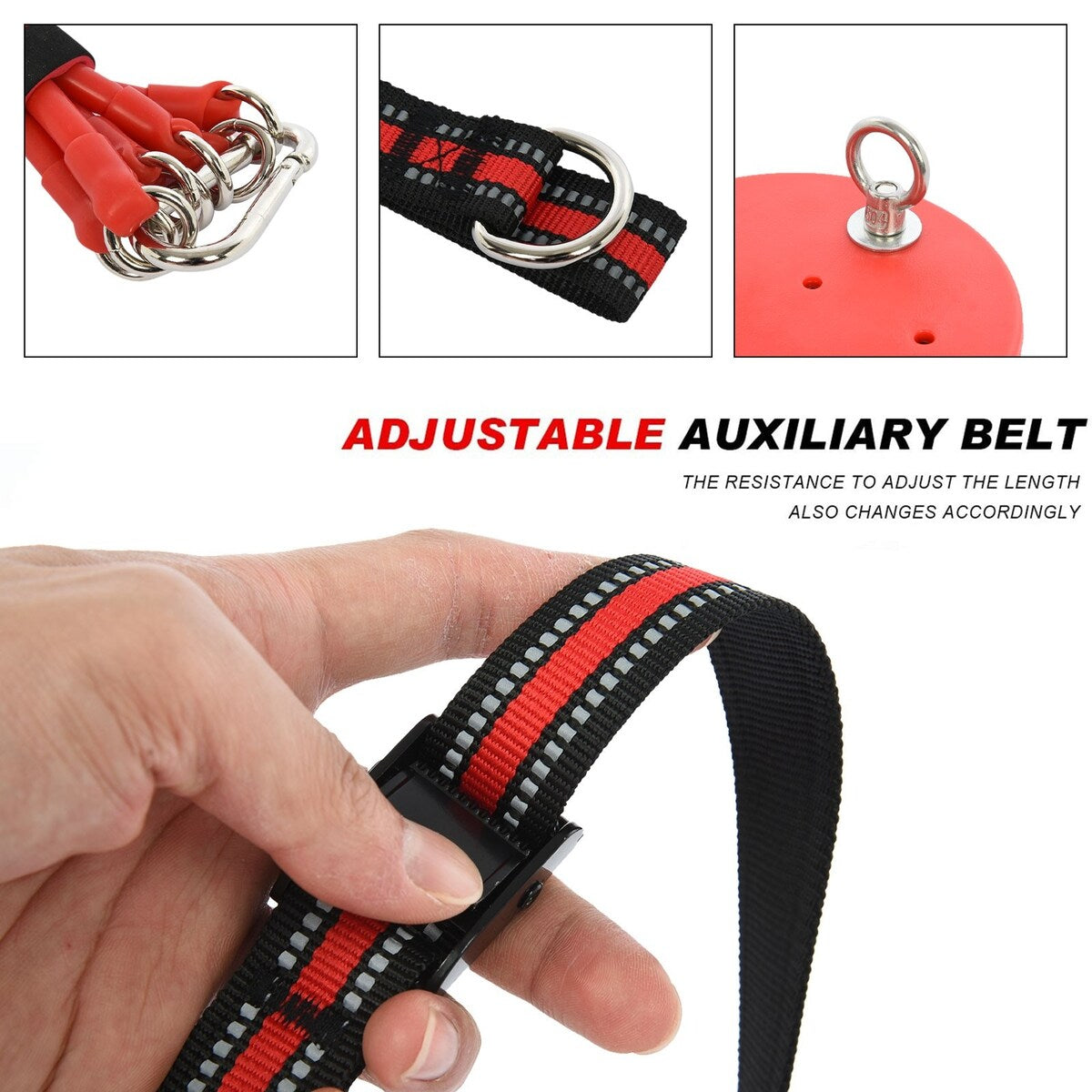 Pull and Pull-up Assist Band System Adjustable Band , High-Strength Resistance Band for Home Exercises
