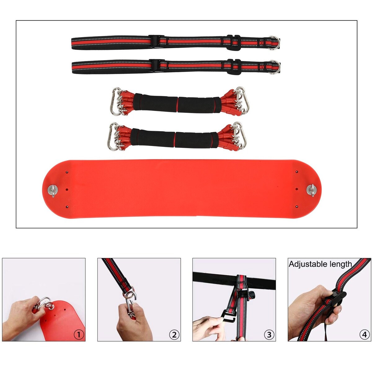 Pull and Pull-up Assist Band System Adjustable Band , High-Strength Resistance Band for Home Exercises
