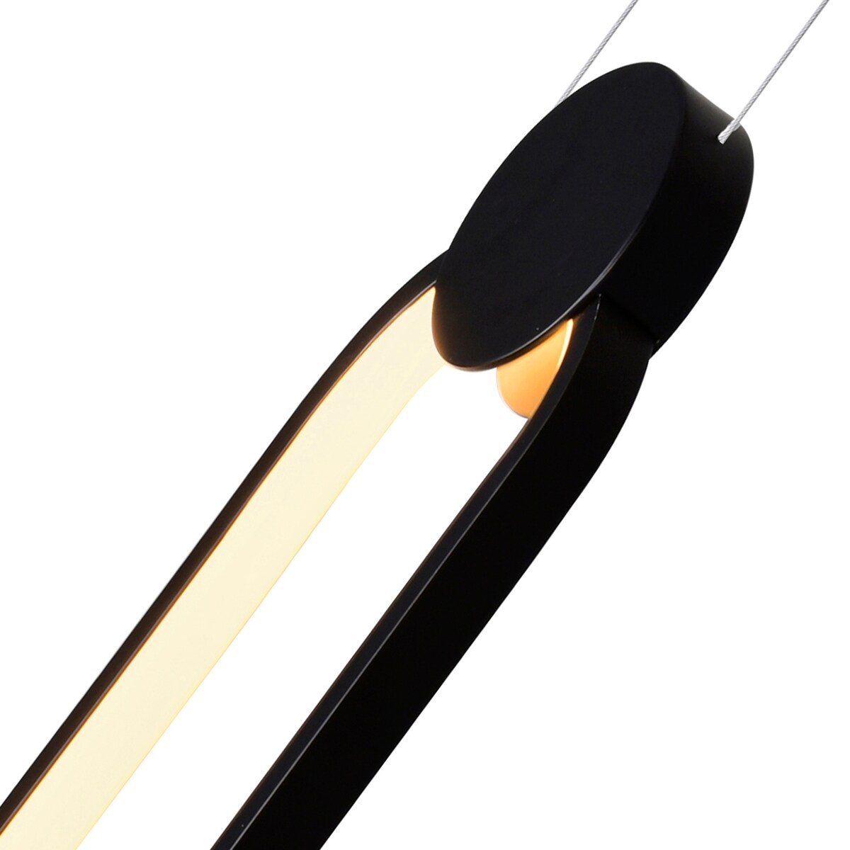Pulley 4 in LED Black Mini Pendant