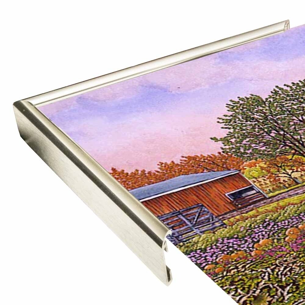 Pumpkin Patch-THEWIN9572 Print 18.5"x27.5" by Thelma Winter