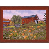 Pumpkin Patch-THEWIN9572 Print 18.5"x27.5" by Thelma Winter