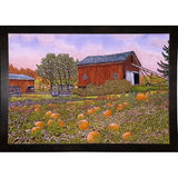 Pumpkin Patch-THEWIN9572 Print 18.5"x27.5" by Thelma Winter