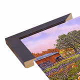 Pumpkin Patch-THEWIN9572 Print 18.5"x27.5" by Thelma Winter