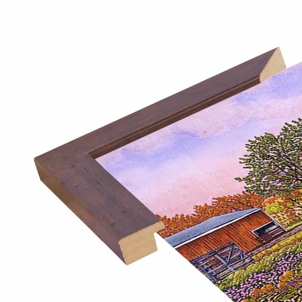 Pumpkin Patch-THEWIN9572 Print 18.5"x27.5" by Thelma Winter