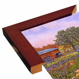 Pumpkin Patch-THEWIN9572 Print 18.5"x27.5" by Thelma Winter