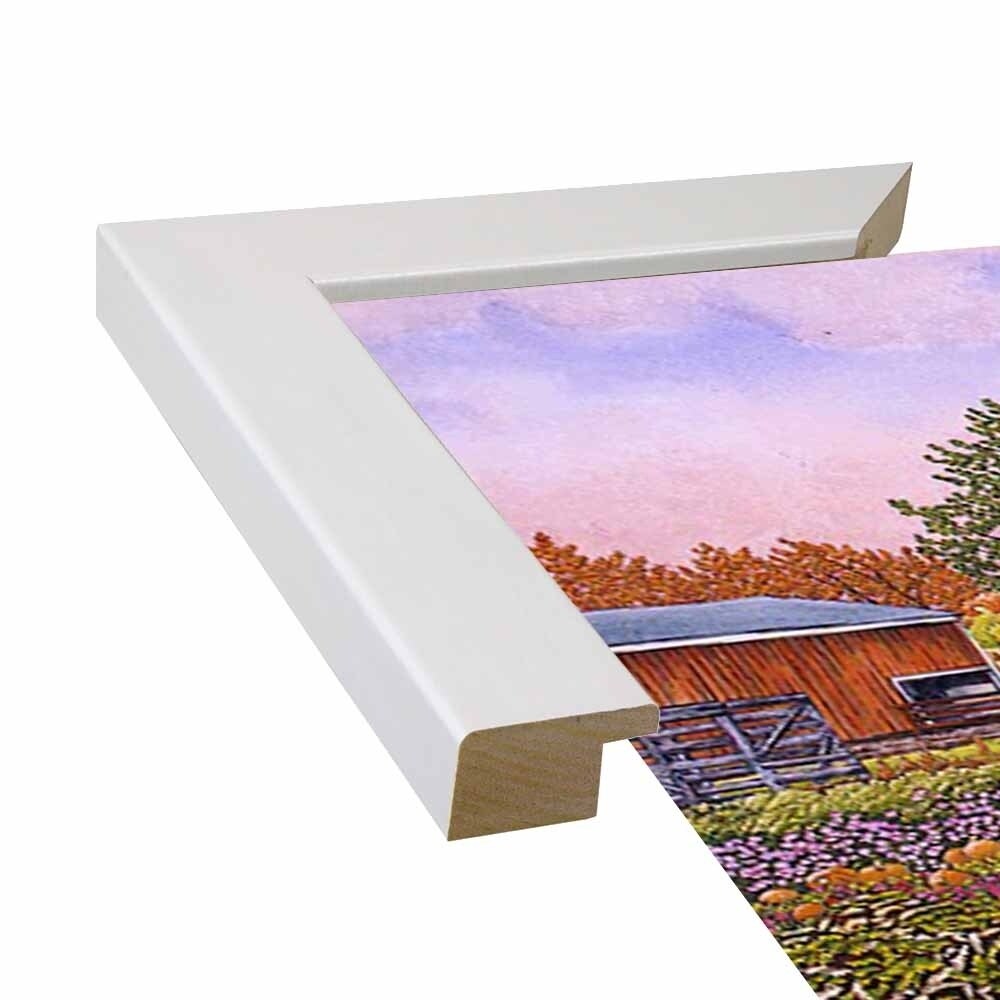 Pumpkin Patch-THEWIN9572 Print 18.5"x27.5" by Thelma Winter
