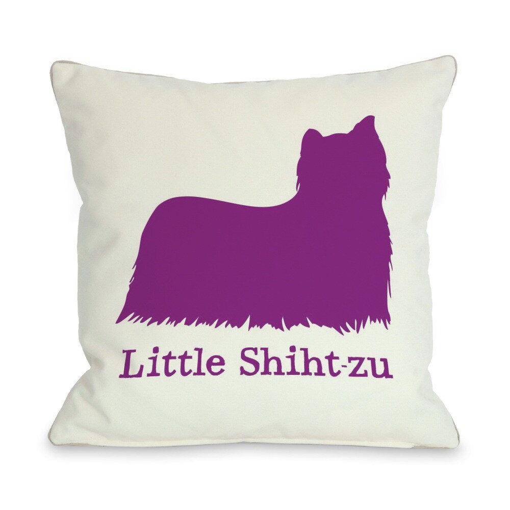 Puppy Pillows 18-inch Little Shih-T-Zu Throw Pillow