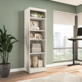 Pur 25W Closet Organizer, Tall Narrow Shelving Unit by Bestar