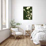 Pure Floral Nature 6 by Design Fabrikken Framed Canvas Wall Art Print - Sylvie Greywash