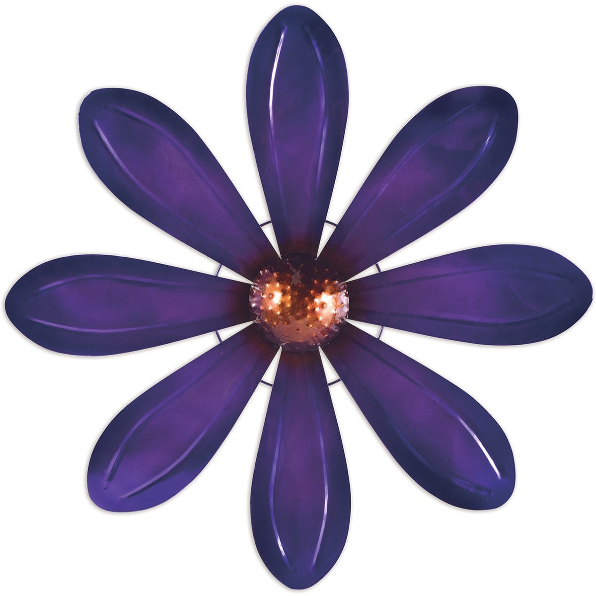 Purple Flower Wall Decor-15"