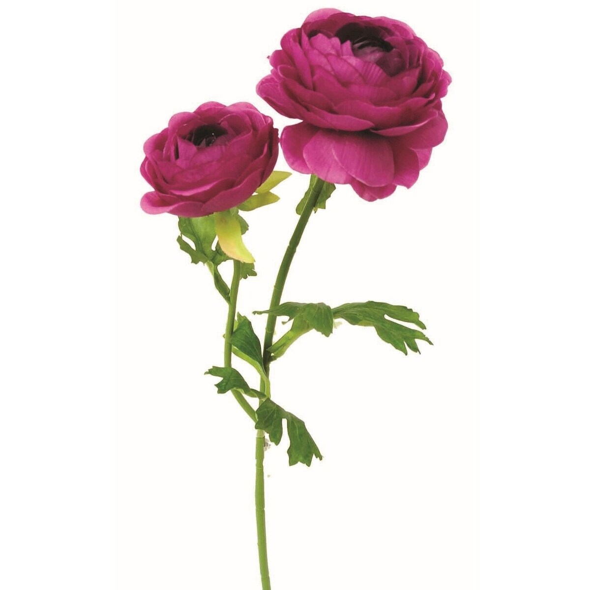 Purple Ranunculus Garden Stem Artificial Flower