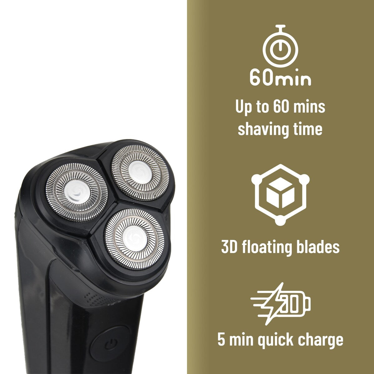 Pursonic - Mario Lopez Men's Rechargeable Electric Shaver