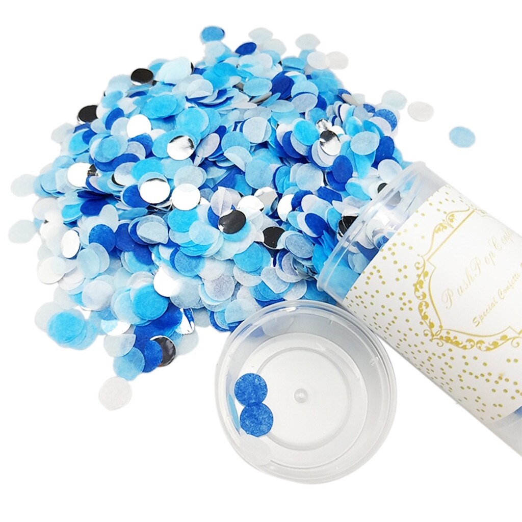 Push- Confetti For Create Atmosphere Such As Weddings And Parties