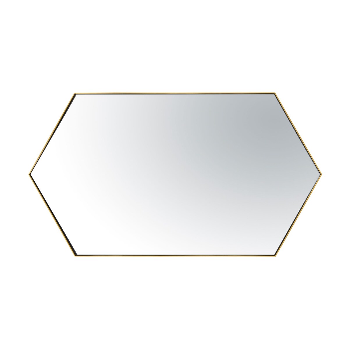 Put A Spell On You 22x40 Framed Hexagonal Mirror