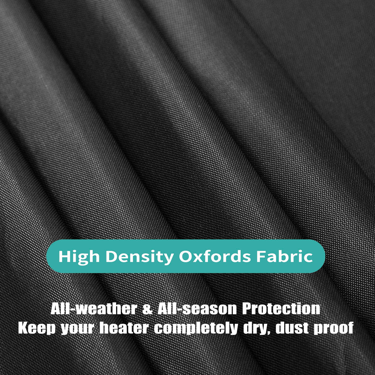 Outdoor Oxford Cover for Pyramid Propane Gas Patio Heater - Fit for 19.68*19.68*89.37 Heater