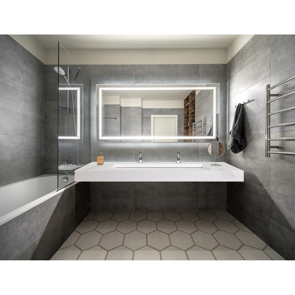 Pyramid Solid Surface Wall Mounted Sink