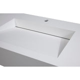 Pyramid Solid Surface Wall Mounted Sink