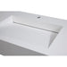 Pyramid Solid Surface Wall Mounted Sink