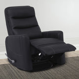 Q-Max Manual Swivel Glider Recliner Articulating Headrest