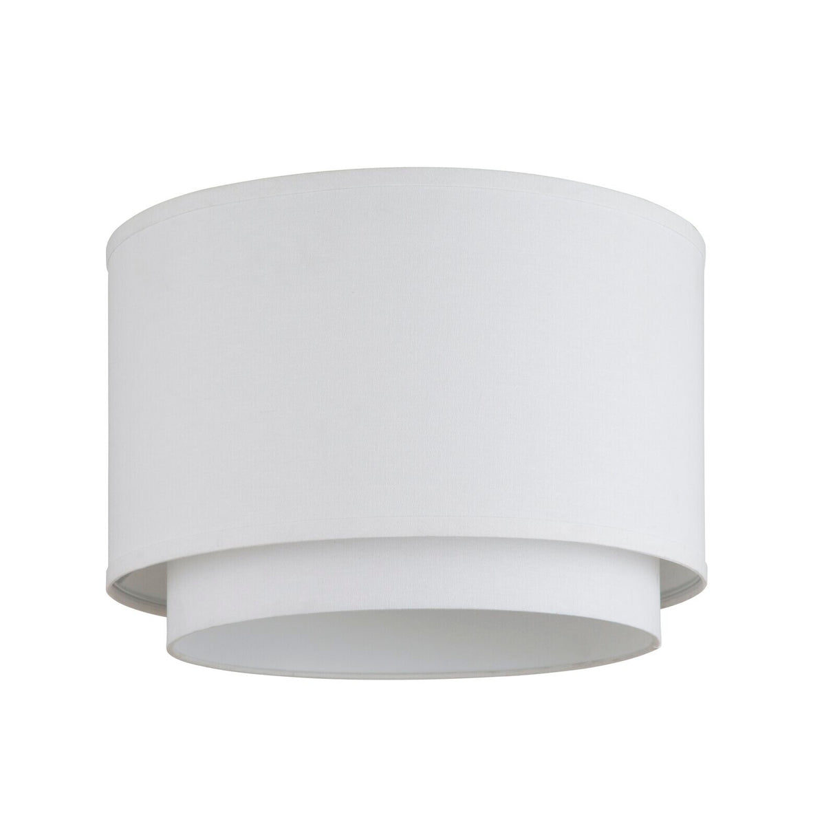 Q-Max Modern 81" Tall Standing Adjustable Arched Floor Lamp with Double Drum Shade and Marble Base