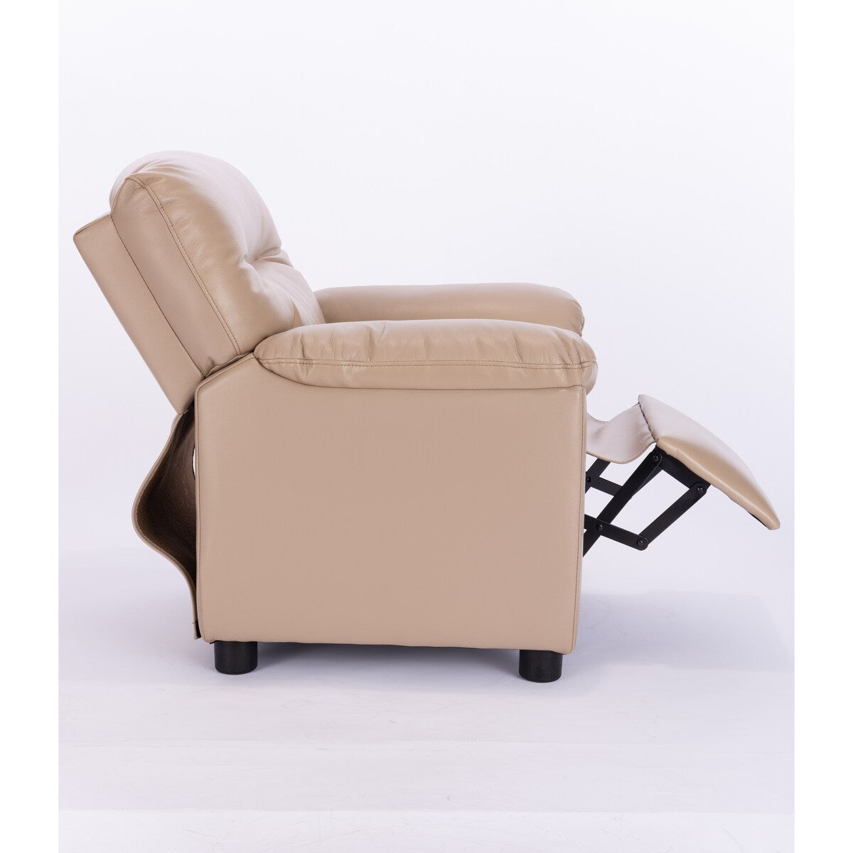 Q-Max Modern Kids Recliner Sofa Chair with Pillow Top Armrest and Footrest