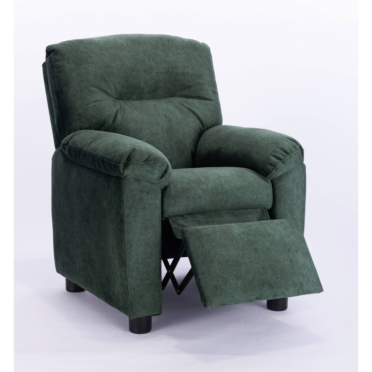 Q-Max Modern Kids Recliner Sofa Chair with Pillow Top Armrest and Footrest