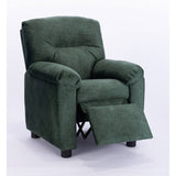 Q-Max Modern Kids Recliner Sofa Chair with Pillow Top Armrest and Footrest