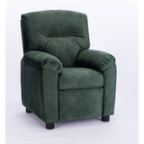 Q-Max Modern Kids Recliner Sofa Chair with Pillow Top Armrest and Footrest
