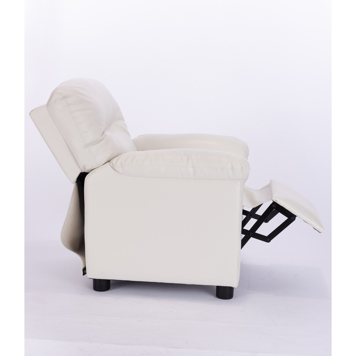 Q-Max Modern Kids Recliner Sofa Chair with Pillow Top Armrest and Footrest