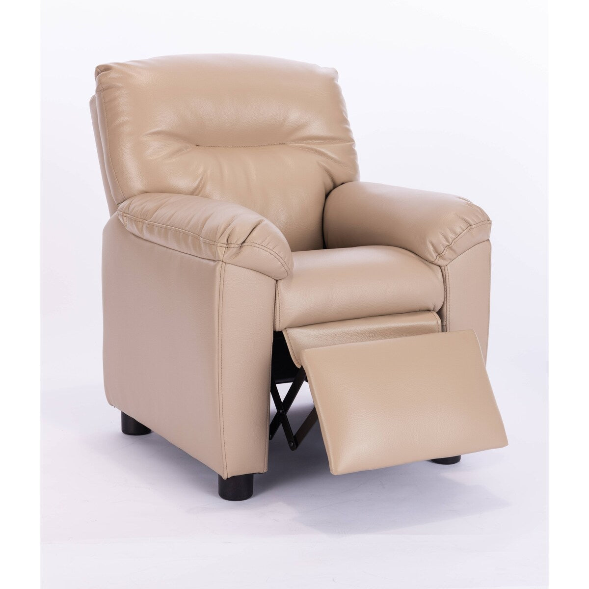 Q-Max Modern Kids Recliner Sofa Chair with Pillow Top Armrest and Footrest
