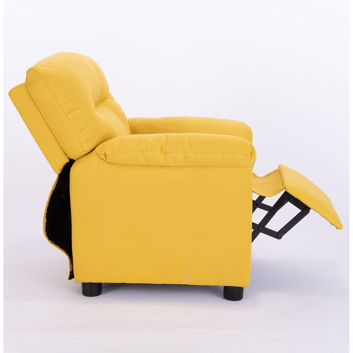Q-Max Modern Kids Recliner Sofa Chair with Pillow Top Armrest and Footrest