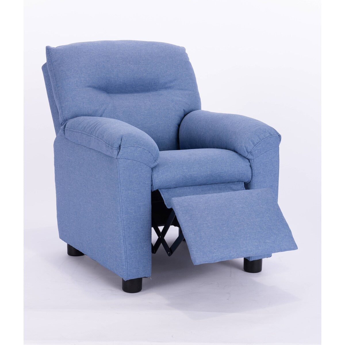Q-Max Modern Kids Recliner Sofa Chair with Pillow Top Armrest and Footrest