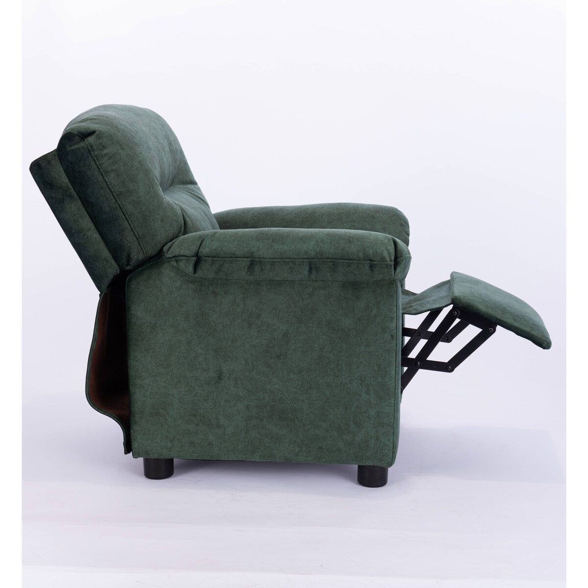 Q-Max Modern Kids Recliner Sofa Chair with Pillow Top Armrest and Footrest