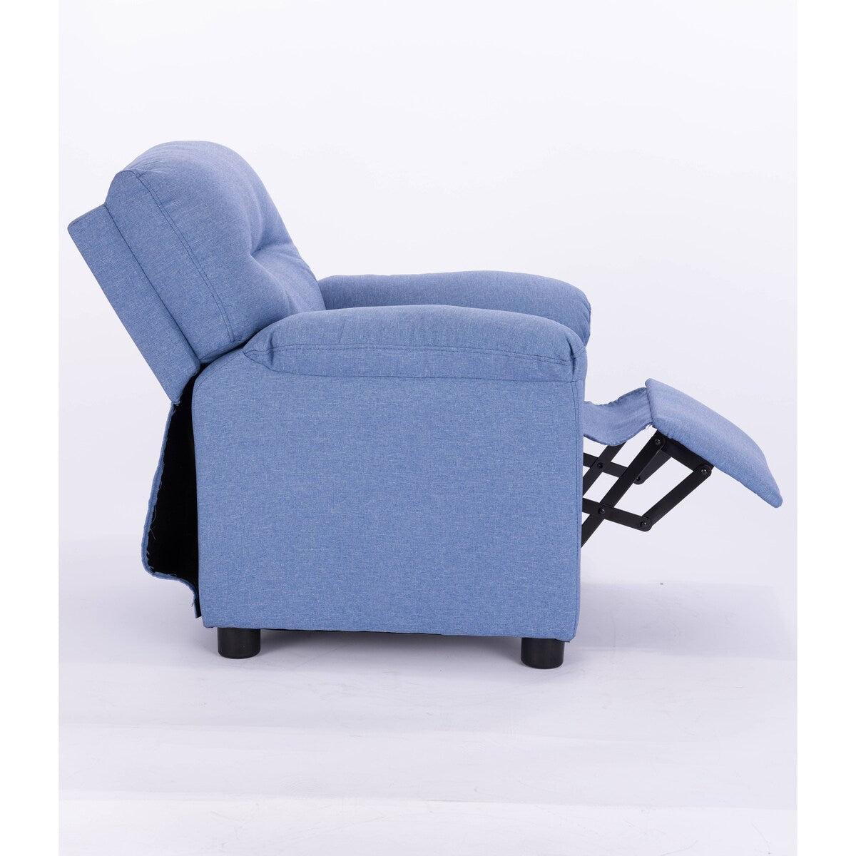 Q-Max Modern Kids Recliner Sofa Chair with Pillow Top Armrest and Footrest