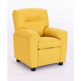 Q-Max Modern Kids Recliner Sofa Chair with Pillow Top Armrest and Footrest