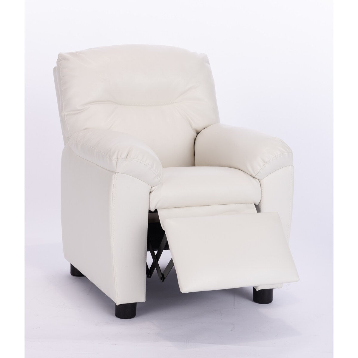Q-Max Modern Kids Recliner Sofa Chair with Pillow Top Armrest and Footrest