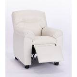 Q-Max Modern Kids Recliner Sofa Chair with Pillow Top Armrest and Footrest