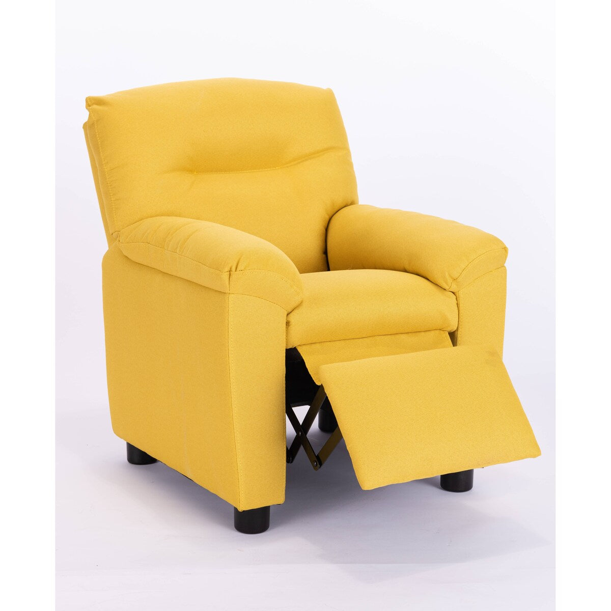 Q-Max Modern Kids Recliner Sofa Chair with Pillow Top Armrest and Footrest