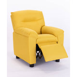 Q-Max Modern Kids Recliner Sofa Chair with Pillow Top Armrest and Footrest