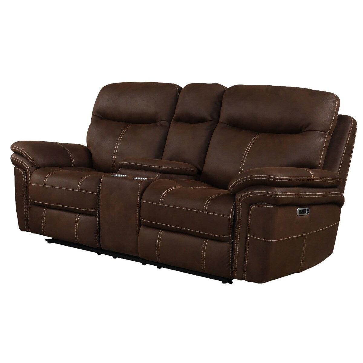 Q-Max Power Console Loveseat USB Port Power Headrest