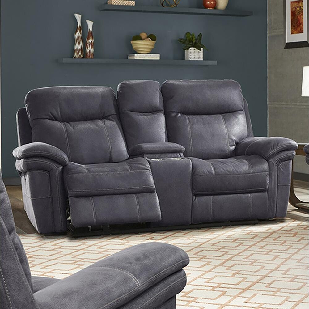 Q-Max Power Console Loveseat USB Port Power Headrest