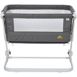 Qaba Bassinet Baby Folding and Adjustable Baby Crib for 0-5 Months with Easy Moving Wheels & 5 Height Levels