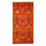 Qazvirand Hand Knotted Area Rug (4'3" X 8'4") - 4'3" x 8'4"