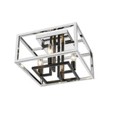 Quadra 4 Light Flush Mount