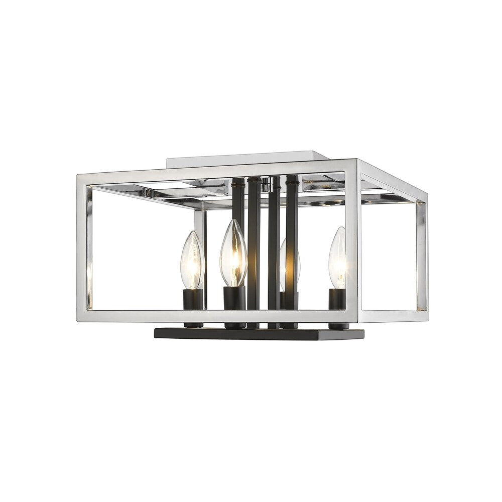 Quadra 4 Light Flush Mount